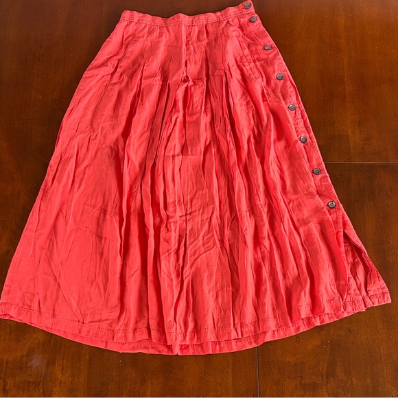 Esprit Other - Esprit Vibrant Girls Coral A-Line Skirt